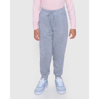 Calça Moletom Infantil Jogger Cinza