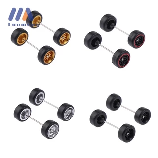 Hotwheels LuoMeng Inovador ABS Basic Peças Modificadas Para Rodas Quentes Tomica Mini GT 1 Conjunto 1/64 De Carro Modelo Com Pneus De Borracha Novo