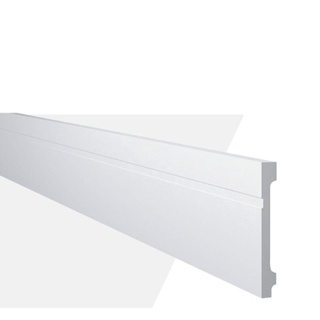 Rodape Liso De Poliestireno Fn15 13Mm X 15Cm X 200Cm