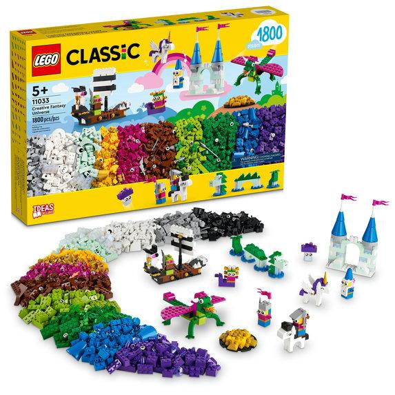 LEGO classic universo de fantasia criativo (1.800 peças)