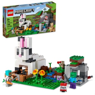 LEGO minecraft o rancho do coelho (340 peças)
