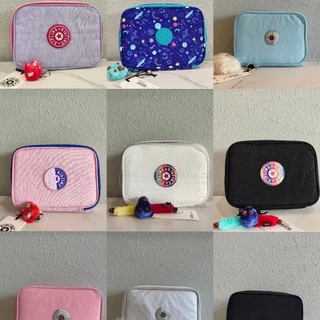 Kip multifuncional bolsa de cosméticos saco de caneta grande estojo de caneta saco de maquiagem saco de macaco