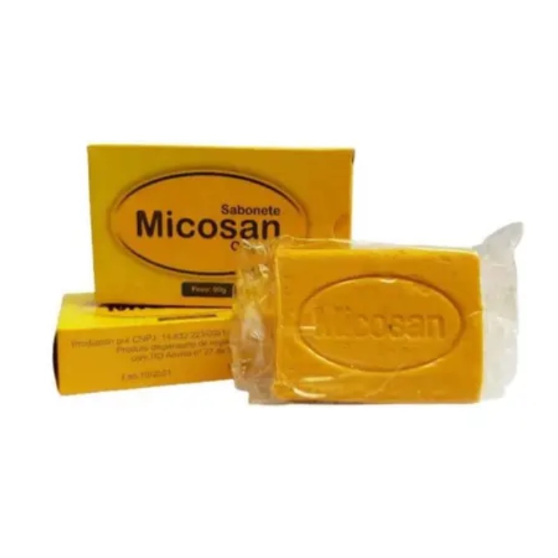 Sabonete Micosan em Barra Original Clareador De Manchas 50g (Para Fungos E Micoses)