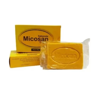 Sabonete Micosan em Barra Original Clareador De Manchas 50g (Para Fungos E Micoses)