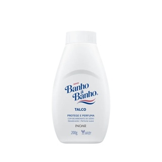 Talco Corporal Banho Banho Protege E Perfuma 200gr