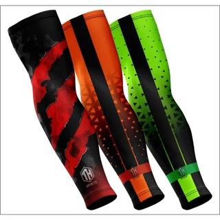 Kit 3 Pares Manga Manguito Personalizado Proteção Solar Uv