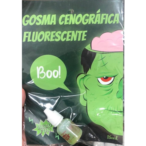 Gosma Halloween Cenografica Fluorescente Assustadora Horror