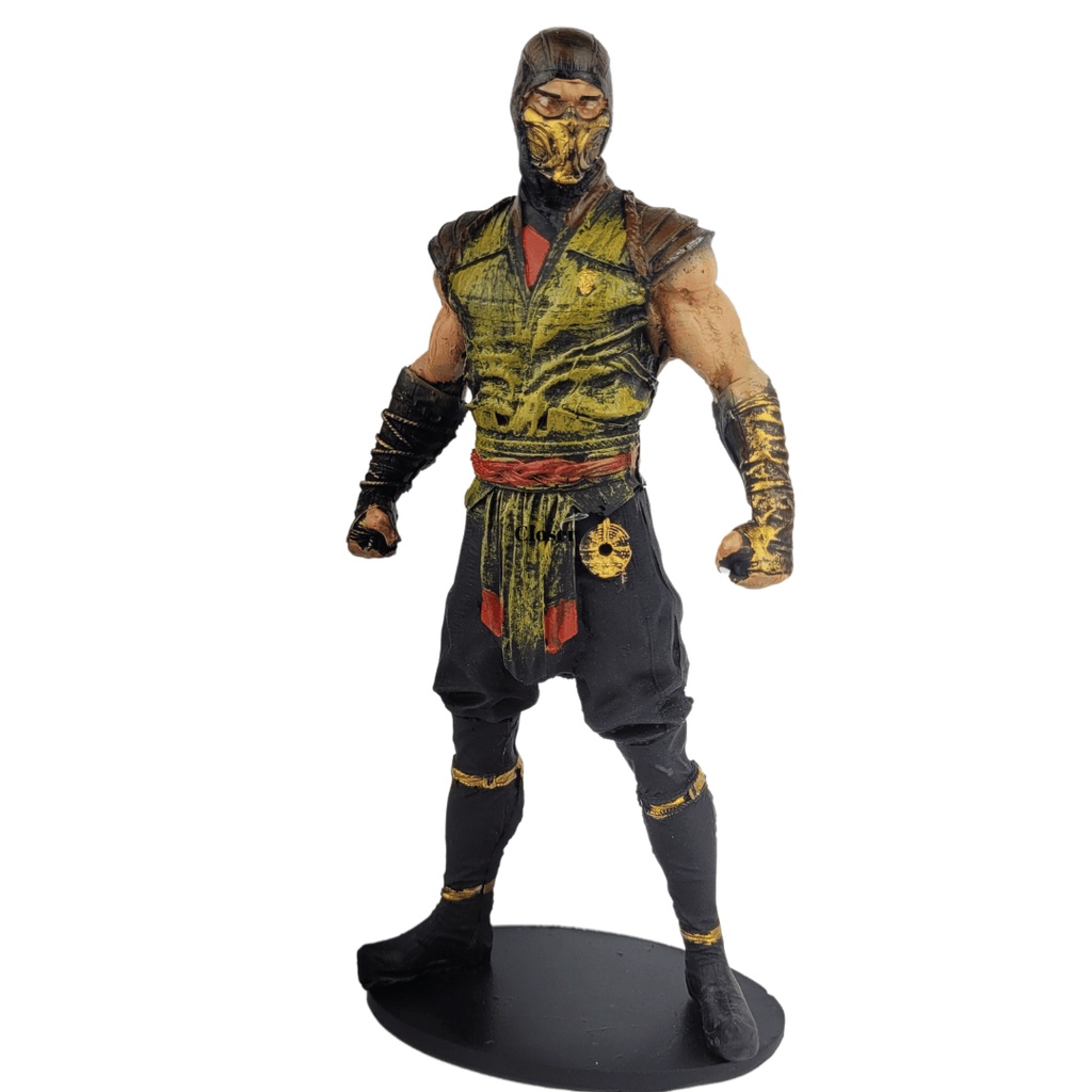 Reptille Mortal Kombat Personagem Boneco Estatueta