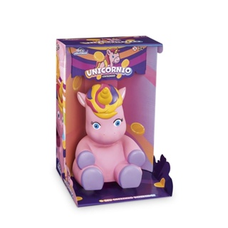 Cofrinho 462 Unicórnio em Vinil Adijomar