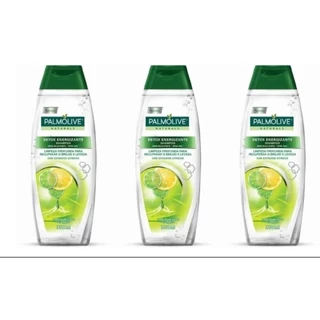 Kit 3 Shampoo Palmolive Detox Limpeza Profunda Naturals 350ml