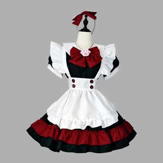 Lolita Vestido bonito rosa plissado empregada roupa kawaii arco nó gato  pata Menina japonesa JK cosplay trajes S-5XL diária uniforme festa