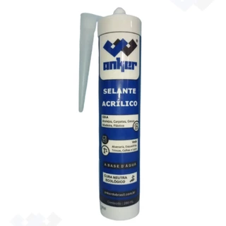 Selante de Silicone Acrílico Branco