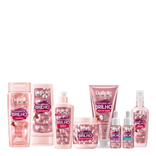 Kit DaBelle Hair Intense Explosão de Brilho Completo Máscara 400g - (8 produtos)