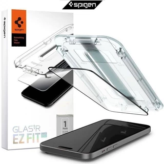 【 1 PACK 】 Spigen iPhone 15 Pro Max/GLAS tR EZ FIT EZFIT Transparente Anti-Riscos
