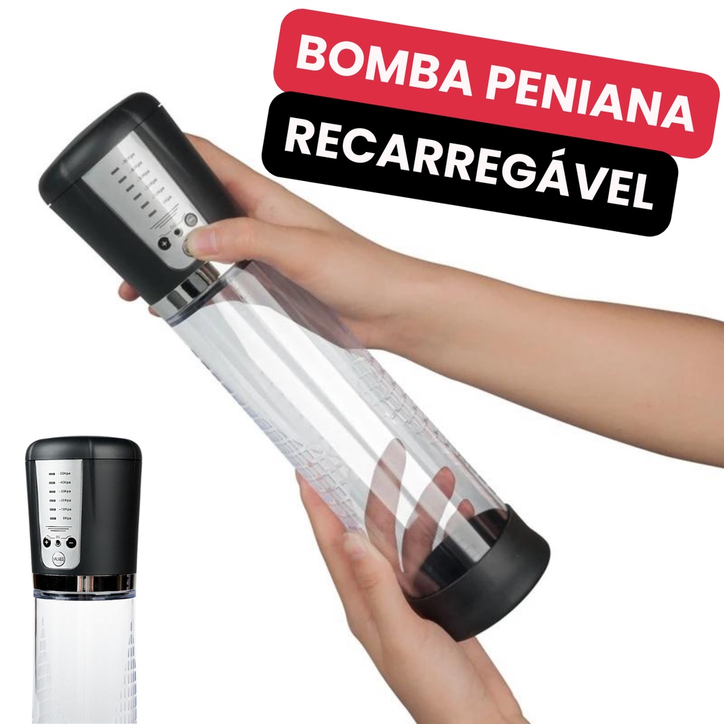 Bomba Peniana Recarregável Trata Ejaculação Precoce Melhora Irrigação  Sanguínea Cresce e Engrossa Pau Penis Vagina SexSh | Shopee Brasil