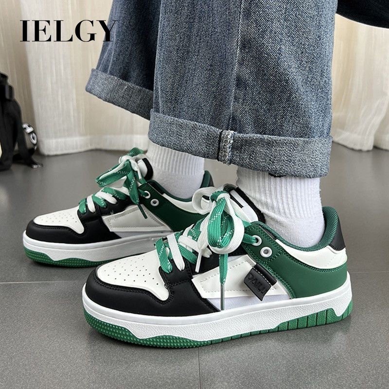 Ielgy Casual Sneakers Tênis Feminino da moda Harajuku Retro Tênis respirável para estudantes