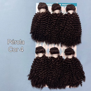Cabelo Crochet Braids Cacheado Jade 300gr 60cm - Black Beauty