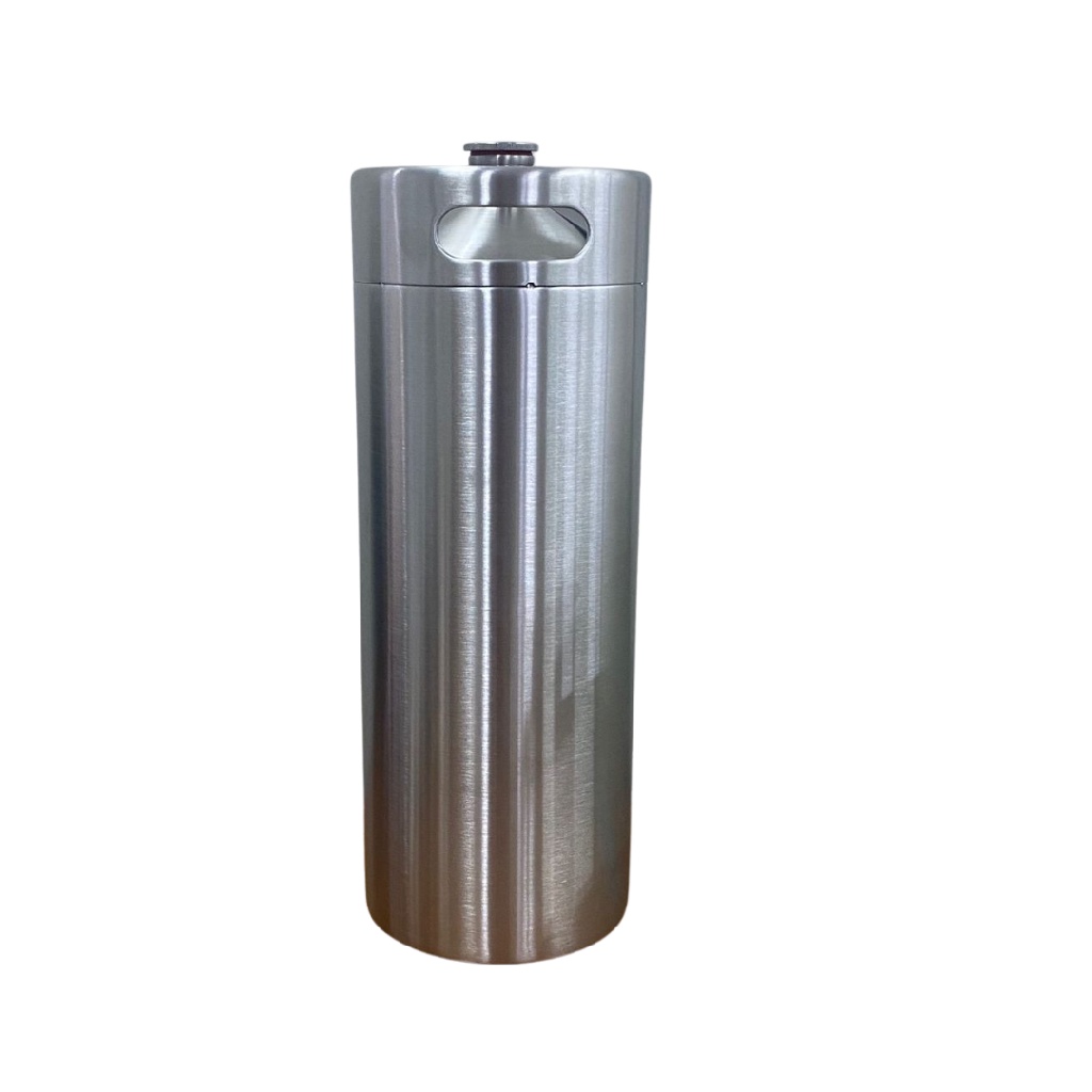 Mini Growler Barril Inox Para Cerveja 10 Litros Keg Chopp