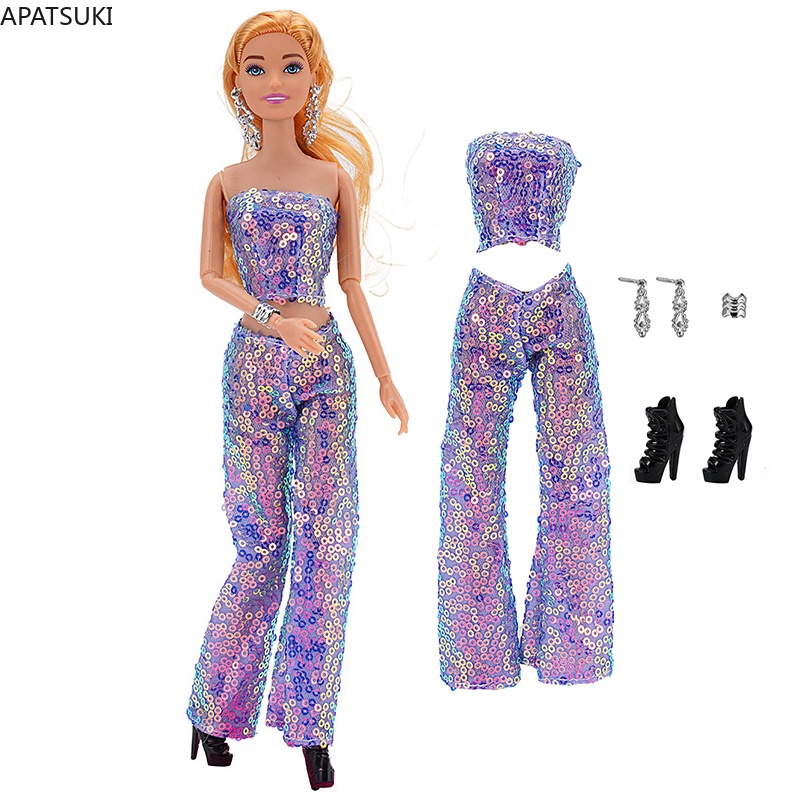 Barbie Roupas e Acessórios Conjunto Floral com calça - Mattel