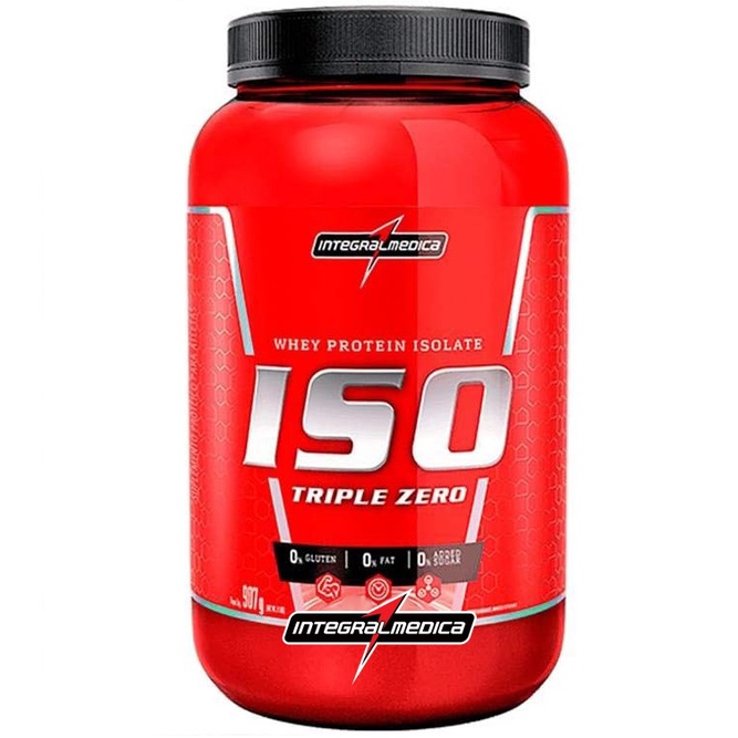 Whey Protein Isolado Iso Triple Zero Pote 900g Integral Medica