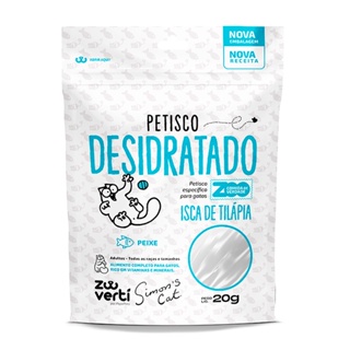 Snack Papapets Cat Simons Isca De Peixe 20g