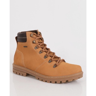 Bota Masculina Pegada Coturno Cano Curto Amarela
