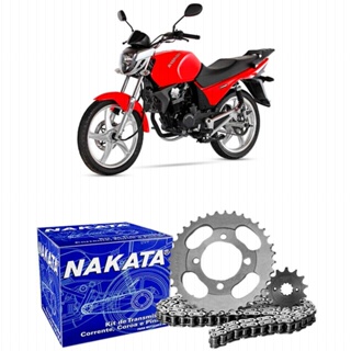 Kit Relação Transmissão Moto Kasinski Comet 150 2010 A 2013