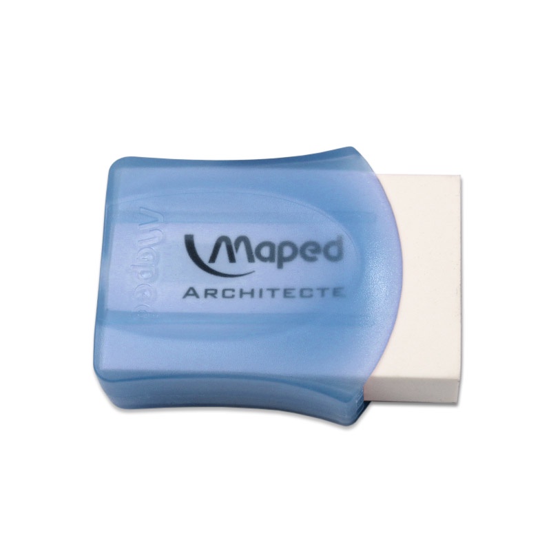 Borracha Branca Architecte Arquiteto Sortida - Maped | Shopee Brasil