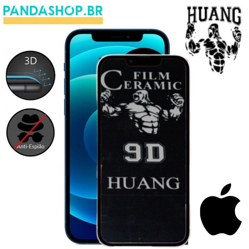 Pelicula De 3D Ceramica Privativa Anti Spy Para Iphone 6/7G/8Plus/Xs/Xr/11/12/13/14/14Plus/15Pro Max