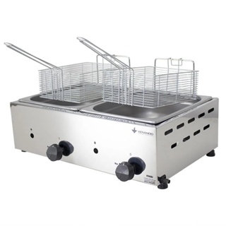 Fritadeira A Gás Baixa Pressão Dupla Inox SFG212 - Venâncio