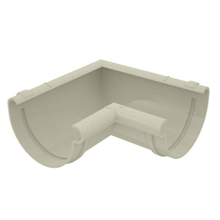 Esquadro para calha interno Aquapluv Style branco Tigre