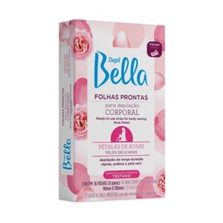 Folhas Prontas Para Depilação Corporal Depil Bella Pétalas 16Fls