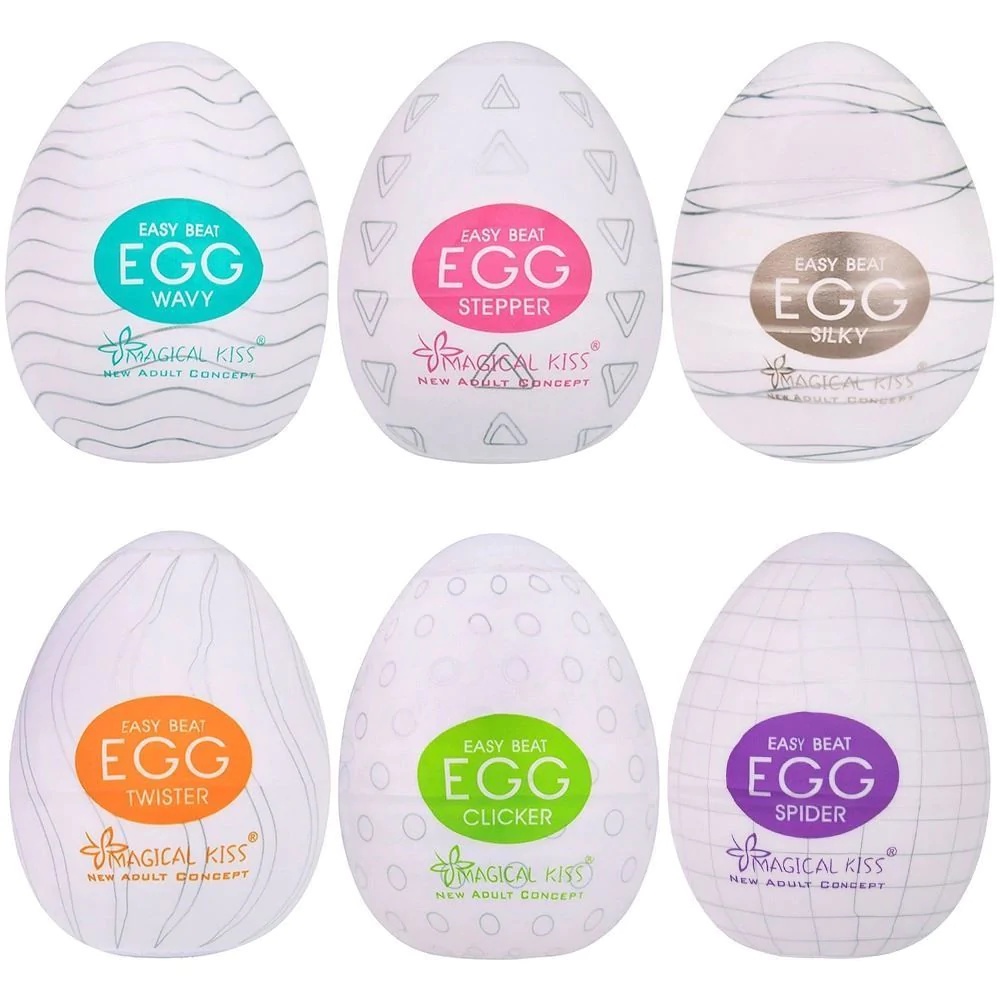 Egg Mastubador Masculino Massageador Ovo Magical Kiss
