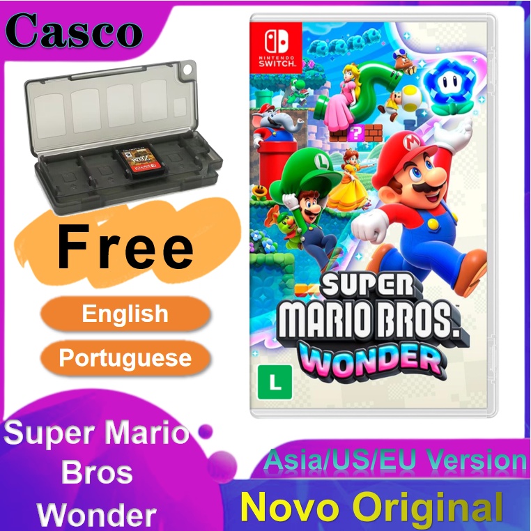 Jogo Super Mário Bros Wonder Nintendo Switch - Mídia Física em Promoção na  Americanas