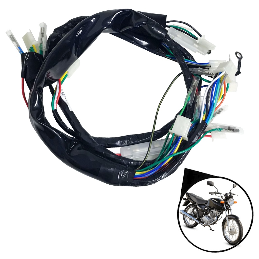 Chicote Fiação Principal Honda Cg125 Fan 125 2005 2006 2007 2008 Condor