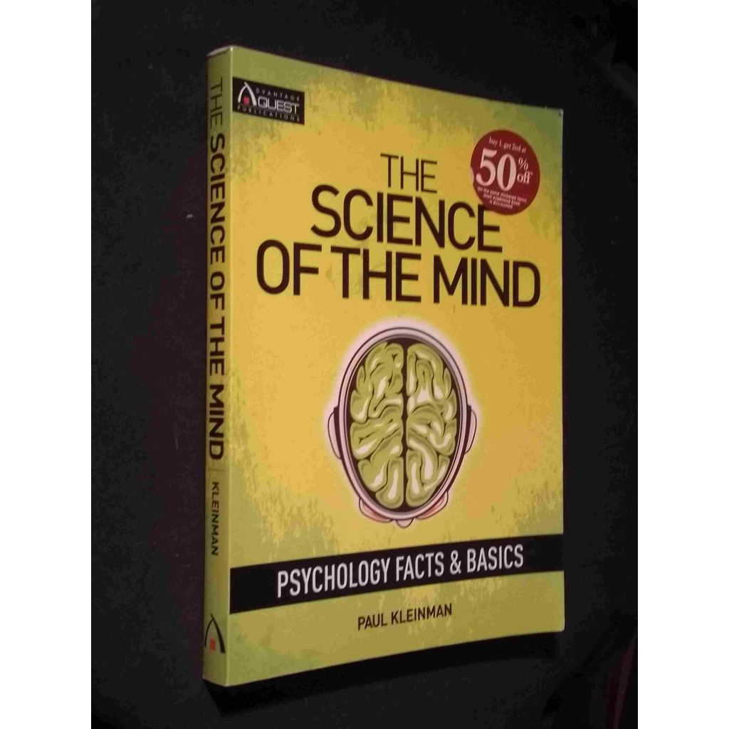 The Science of the Mind (psychology Facts & Basics) | Shopee Brasil