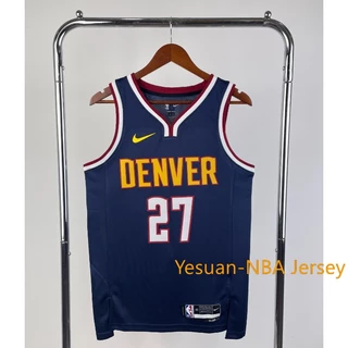 Hot pressed Camisa Denver Nuggets NO . 27 Jamal Murray nba Camiseta regata 2023 navy black blusa De Basquete Basketball Jersey
