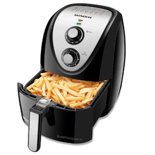 Fritadeira Mondial Air Fryer 5 Litros AFN50BI Preta 220V