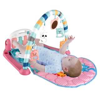 Tapete Interativo Atividade Infantil Bebe Musical Awiki Rosa