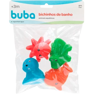 Bichinhos Coloridos Com Esguicho para O Banho 11781 - BUBA