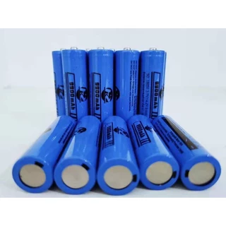 Kit 2Bateria Para Lanterna 18650 9900mAh 3.7V ~4.2V Li-íon