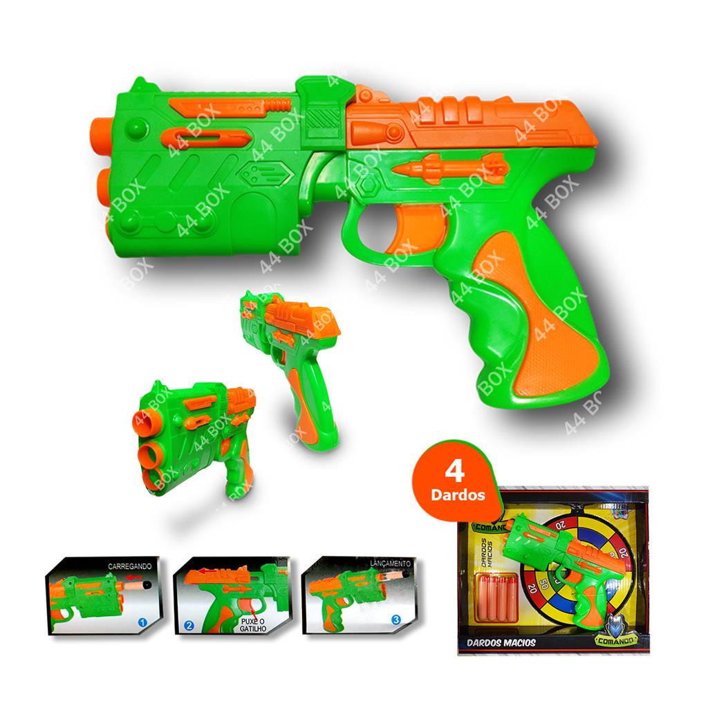 Arminha Verde de Brinquedo Lança Dardos Nerf + Máscara - Toys & Toys -  Lançadores de Dardos - Magazine Luiza