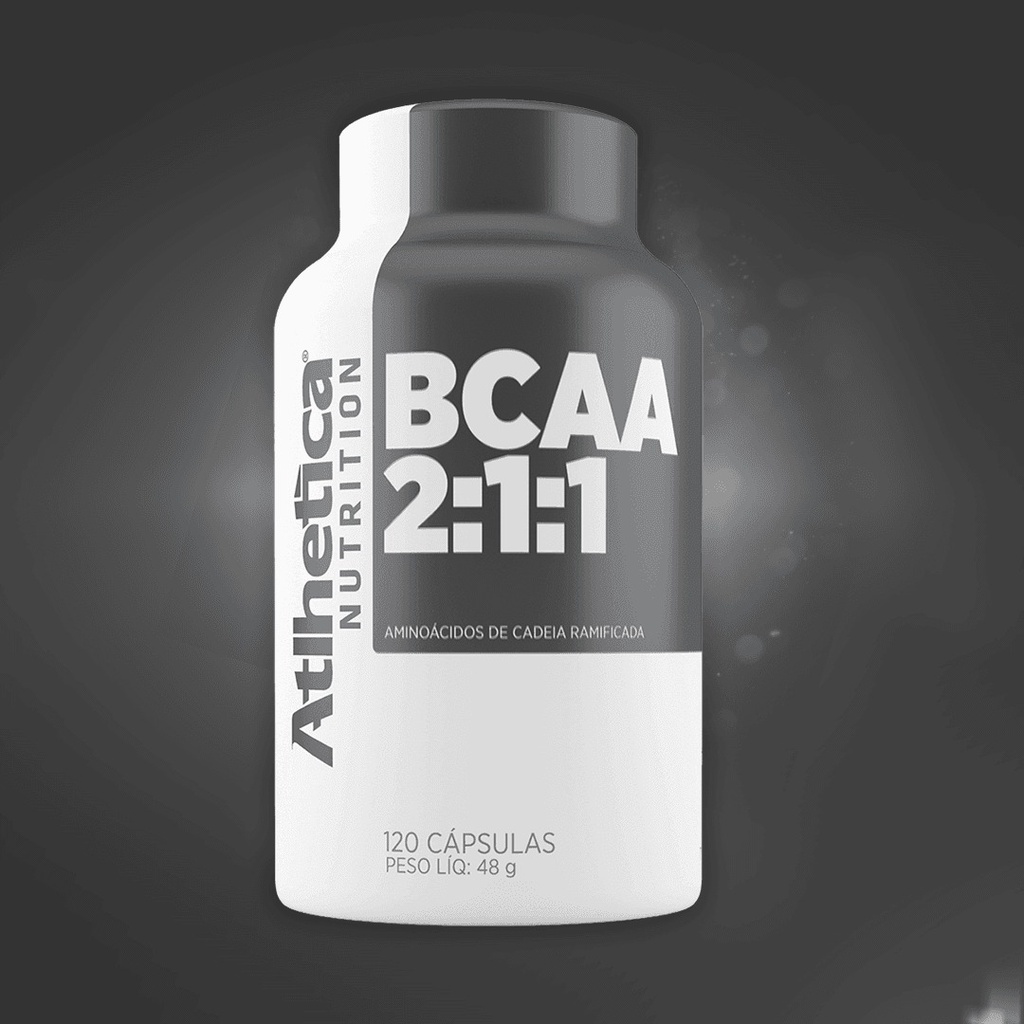 BCAA 2:1:1 120Caps - Atlhetica Nutrition