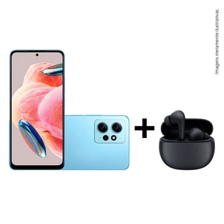 Smartphone Xiaomi Redmi Note 12 CMB370 128GB 3GB RAM Tela de 6.67 Polegadas + Buds