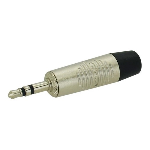 Conector Plug P2 Macho Jack Stereo 3,5mm Metal Niquelado RTP3C da Rean ...