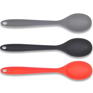 Colher De Silicone Para Arroz Redonda Grande 27cm Utensílios Cozinha Culinária