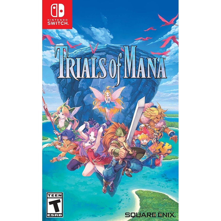 Trials of Mana Switch Midia Fisica