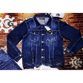 Jaqueta jeans Metal carbono P
