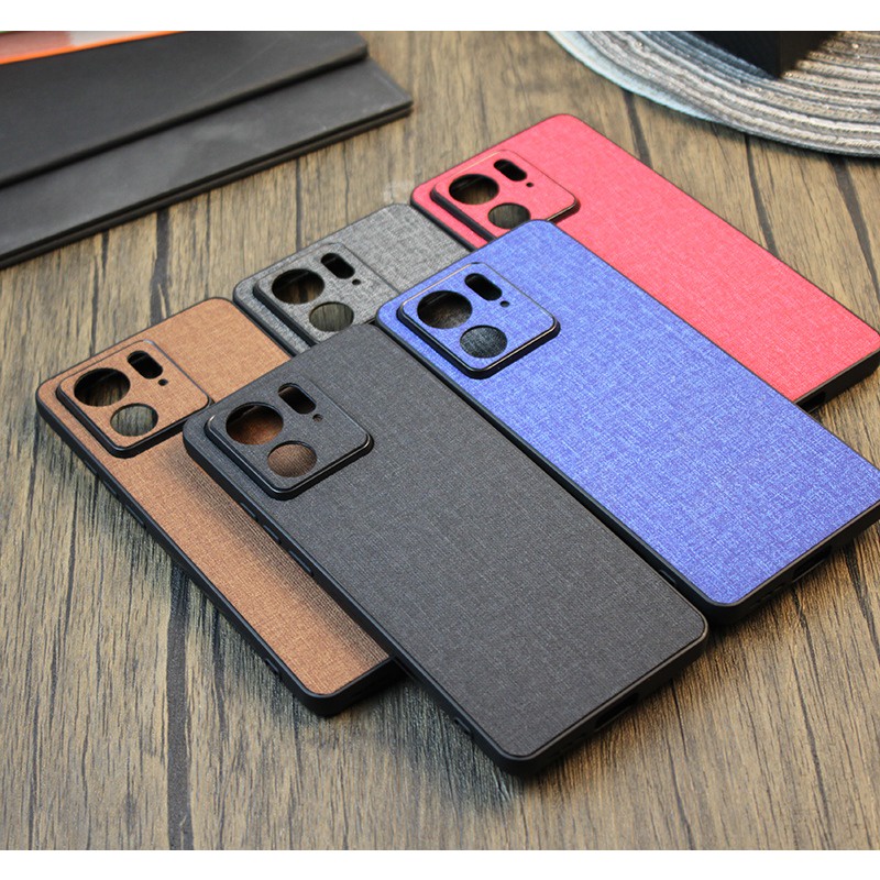 Para Motorola Moto Edge 40 , 40 NEO , G84 Case ELVEV À Prova De Choque De Alta Qualidade Tecido Duro De Feltro PC Proteção Da Câmera Do Padrão De