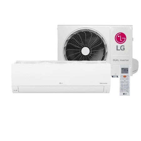 Ar-Condicionado LG DUAL Inverter Compact +AI 12.000 BTU Frio 220V S3-Q12JAQAL